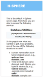 Mobile Screenshot of mysql407.opentransfer.com